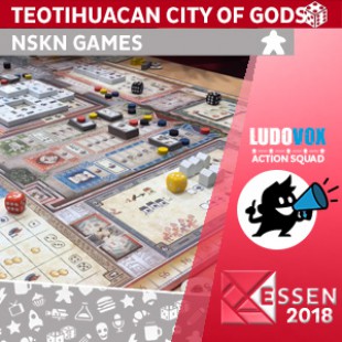 Essen 2018 – Teotihuacan City of Gods – NSKN Games