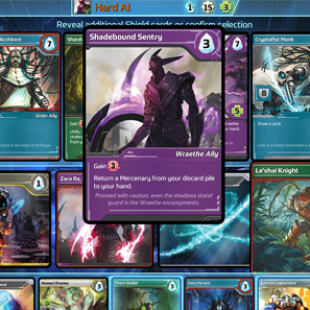 Shards of Infinity désormais jouable sur écran