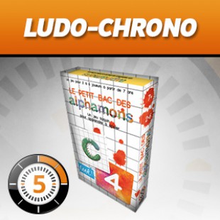LUDOCHRONO – Alphamons : le petit bac des alphamons
