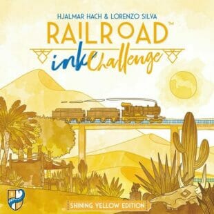Railroad Ink Challenge: Shining Yellow Edition