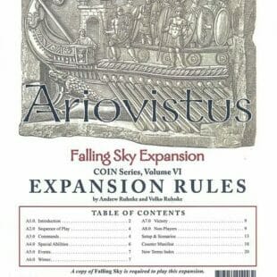 Falling Sky: The Gallic Revolt Against Caesar – Ariovistus