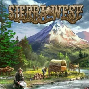 Sierra West, et au milieu coule une rivière