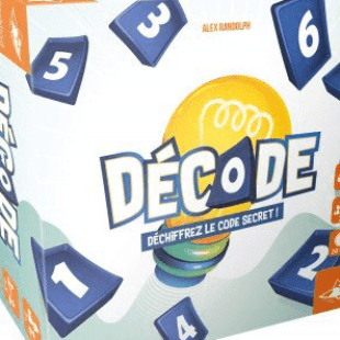 Décode, un jeu de déduction par Alex Randolph