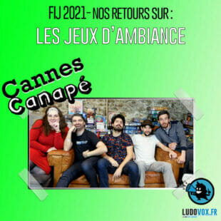 Cannes Canapé – FIJ 2021 – Les Jeux d’ambiance : Mot Malin, So clover, Wink, Nid d’Espions…