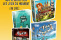 [#DLV] Les jeux du moment – Chateaux et Catapultes, Fish’n Chips, En un mot, Mr Troove