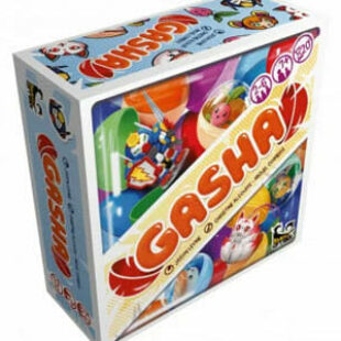 Gasha : tire la bobinette et le jouet choira !