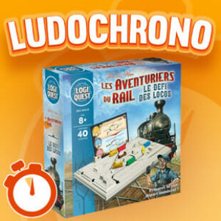 LUDOCHRONO – Logiquest – Les Aventuriers du Rail : Le défi des locos
