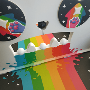 Le jeu des Cat-tapultes : lancez les baballes !