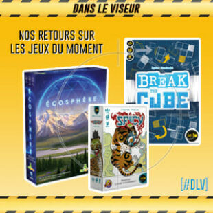 [#DLV] LES JEUX DU MOMENT : Ecosphère + Spicy + Break the cube