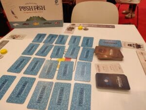 Peche aux poisson dans le stand Korea game