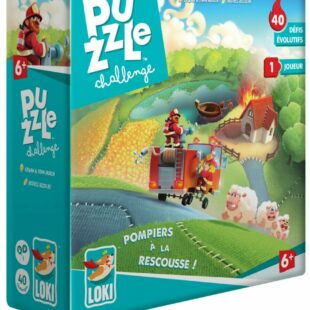 POMPIERS À LA RESCOUSSE – PUZZLE CHALLENGE