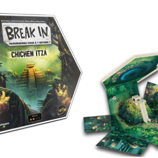 Arrivée de Break In : TOUR EIFFEL et CHICHEN ITZA