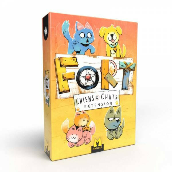 Fort Chat Jeu de société Fort : Chats & Chiens - Extension - LudoVox