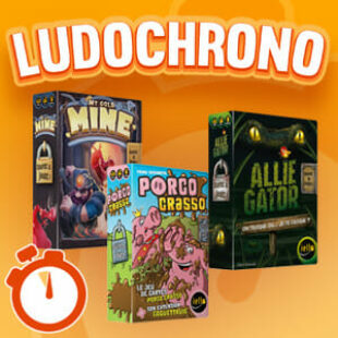 LUDOCHRONO – Gamme Ouvrez Jouez : My Gold Mine + Allie Gator + Porco crasso