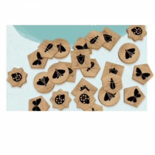 Oiseaux de Paradis – Jetons en Bois Deluxe