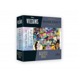 Puzzle Wood Craft Disney Villains