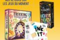 [#DLV] LES JEUX DU MOMENT :Trekking Through History + Ink It! + Flowers