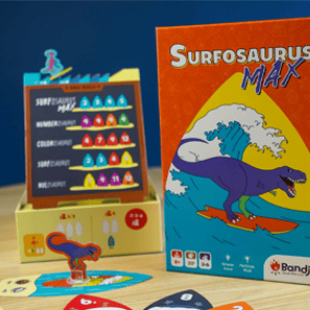 Surfosaurus Max : poker, dinos et noix de coco