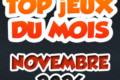 Top jeux de société du mois : Novembre 2024