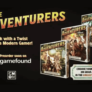 CMON lance une trilogie The Adventurers