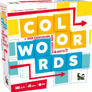 Color Words : Des mots et des couleurs pour changer du Scrabble