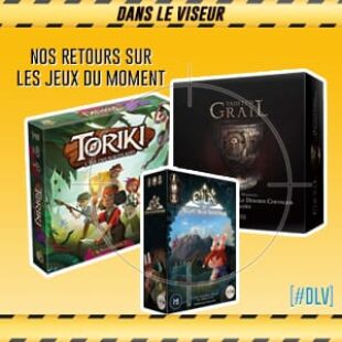 [#DLV] LES JEUX DU MOMENT : Toriki + Eila et l’eclat… + Tainted Grail : Dernier chevalier