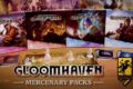 Cephalofair Games dévoile les Mercenary Packs : de nouvelles extensions pour l’univers Gloomhaven