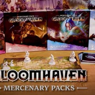 Cephalofair Games dévoile les Mercenary Packs : de nouvelles extensions pour l’univers Gloomhaven