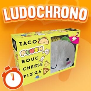 LUDOCHRONO – Taco Plush bouc cheese pizza